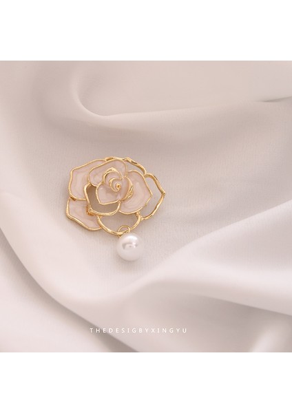 Yeni Küçük Broş Yay Parlama Önleyici Broş Yüksek Sınıf Çok Yönlülük Duygusu Parlama Önleyici Toka Pimi Giyim Aksesuarları (Yurt Dışından)