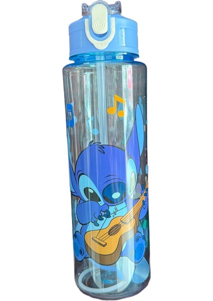 Yeni Karikatür Plastik Bardak Büyük Kapasiteli Taşınabilir Halat Kilit Saman Fincan ile (Yurt Dışından)