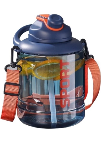 2000ML Büyük Kapasiteli Su Bardağı ile Açık Yaz Sporları ve Fitness (Yurt Dışından)
