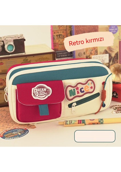 Ortaokul Öğrencileri Yüksek Kaliteli Kırtasiye Kutusu Kalem Kutusu (Yurt Dışından)