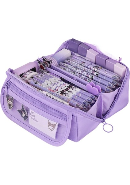 Ilkokul Öğrencileri Için Büyük Kapasiteli Fonksiyonel Kırtasiye Kutusu (Yurt Dışından)