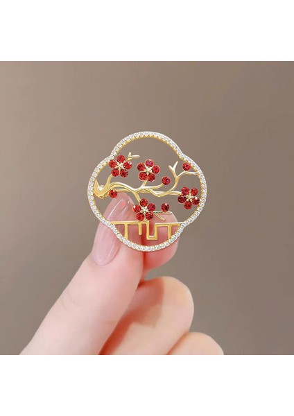 Yeni Broş Parlama Önleyici Kıdemli Işık Duygusu Lüks Tasarım Parlama Önleyici Toka Pimi Korsaj Küçük Broş Korsaj (Yurt Dışından)