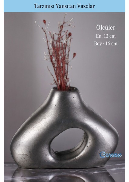Vazo Küçük Vazo Masa Üstü Vazo Ev Dekorasyon Vazo Model 49