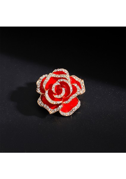 Yeni Moda Broş Zarif Işık Lüks Kişilik Dekoratif Broş Retro Moda Broş Sınıf Mücevher (Yurt Dışından)