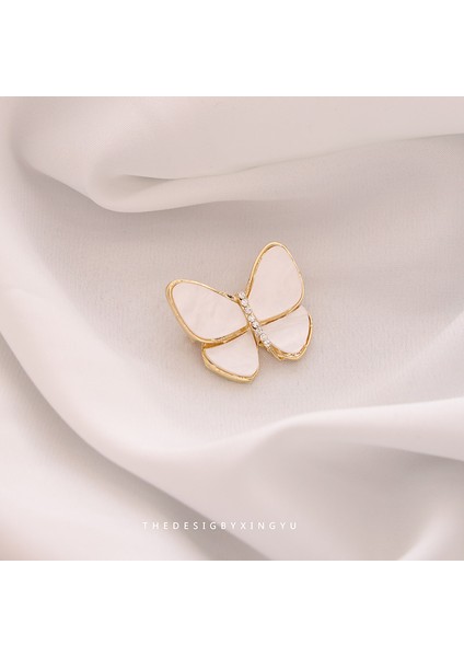 Yeni Broş Hafif Lüks Basit Mizaç Sabit Giysi Pin Takım Elbise Kolye Bilezik Şapkalar Sınıf Giyim Aksesuarları (Yurt Dışından)