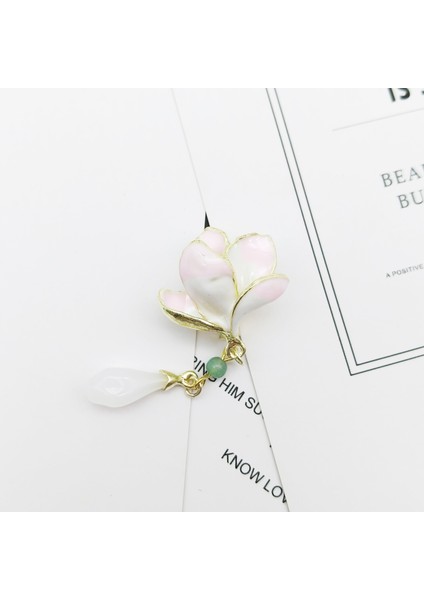 Hafif Lüks Inci Elmas Taklidi Bel Düğmesi Alaşımlı Malzeme ile Etek Köşe Düğüm Düğmesi Zarif Çok Yönlü Stil (Yurt Dışından)