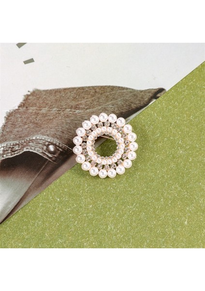 Yeni Moda Broş Zarif Işık Lüks Kişilik Dekoratif Broş Retro Moda Broş Sınıf Mücevher (Yurt Dışından)