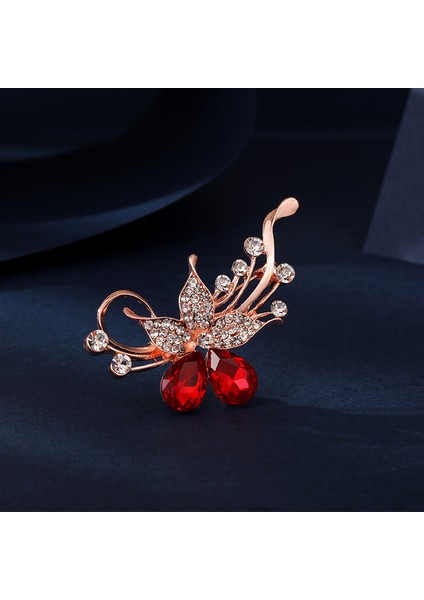 Yeni Inci Broş Kıdemli Pin Tüy Yağ Damlası Kakma Elmas Korsaj Karikatür Taklidi Broş Aksesuarları Dıy Sınıf Mücevher (Yurt Dışından)