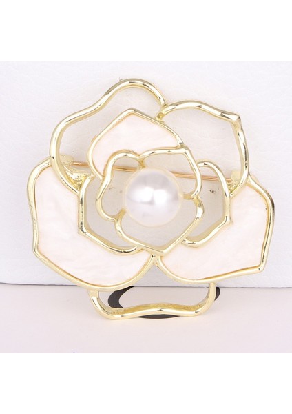 Yeni Fransız Retro Inci Geometrik Küpe Atılı Moda Mizaç Küpe Niş Işık Lüks Broş Takı (Yurt Dışından)