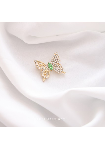 Yeni Küçük Broş Yay Parlama Önleyici Broş Yüksek Sınıf Çok Yönlülük Duygusu Parlama Önleyici Toka Pimi Giyim Aksesuarları (Yurt Dışından)