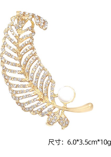 Yeni Mizaç Çanak Saç Tokası Şimdi Yeni Aksesuarlar Saç Tokası Başlık Saç Aksesuarları Kadın Broş Iğnesi Iğne Tüy Yağ Damlası Elmas Korsaj (Yurt Dışından)