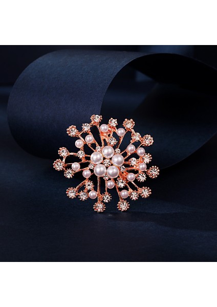 Yeni Inci Broş Kıdemli Pin Tüy Yağ Damlası Kakma Elmas Korsaj Karikatür Taklidi Broş Aksesuarları Dıy Sınıf Mücevher (Yurt Dışından)
