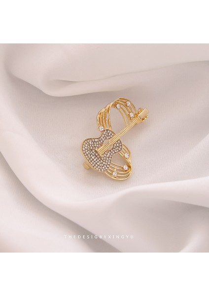 Yeni Küçük Broş Yay Parlama Önleyici Broş Yüksek Sınıf Çok Yönlülük Duygusu Parlama Önleyici Toka Pimi Giyim Aksesuarları (Yurt Dışından)