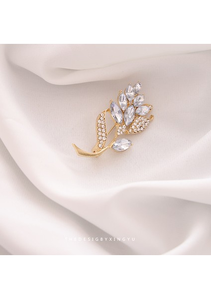 Yeni Küçük Broş Yay Parlama Önleyici Broş Yüksek Sınıf Çok Yönlülük Duygusu Parlama Önleyici Toka Pimi Giyim Aksesuarları (Yurt Dışından)