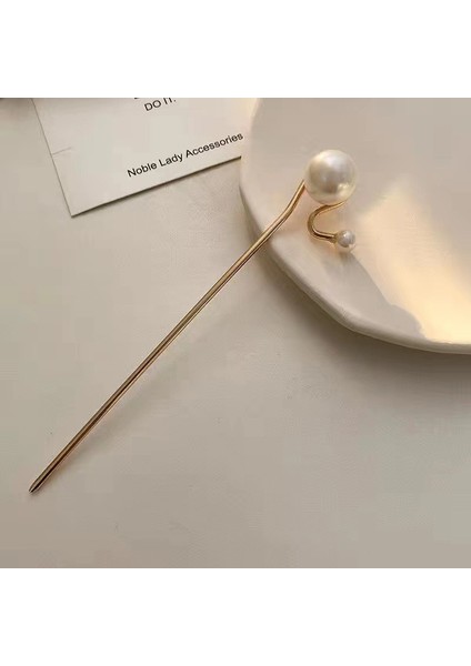 Yeni Fransız Retro Inci Geometrik Küpe Atılı Moda Mizaç Küpe Niş Işık Lüks Broş Takı (Yurt Dışından)