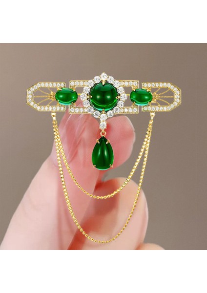 Yeni Bel Zinciri Göğüs Zinciri Saray Yemeği Omuz Zinciri Hafif Lüks Bacak Zinciri Benzersiz Mücevher Sınıfı Broş Bilezik (Yurt Dışından)