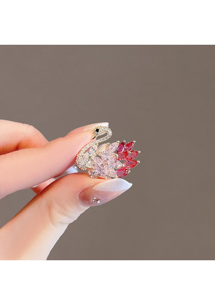 Yeni Küçük Broş Yay Parlama Önleyici Broş Yüksek Dereceli Korse Gömlek Parlama Önleyici Düğmeler Çok Yönlü Pimler (Yurt Dışından)