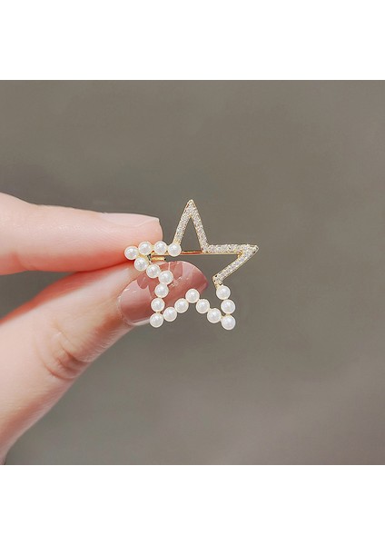 Yeni Küçük Broş Yay Parlama Önleyici Broş Yüksek Sınıf Çok Yönlülük Duygusu Parlama Önleyici Toka Pimi Giyim Aksesuarları (Yurt Dışından)