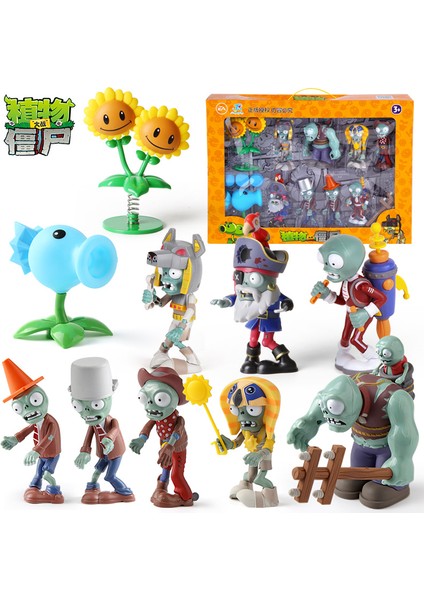 Rakamlar Bitkiler Vs Zombiler Oyuncaklar Tam Set Serisi Peashooter Korsan Jetpack Zombi Yumuşak Silikon Bebekler Çocuklar Için Doğum Günü Hediyeleri (Yurt Dışından) modelleri