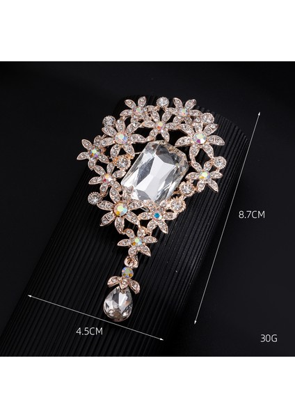 Yeni Broşlar Gelişmiş Kadın Mizaç Duygusu Çiçek Bitki Broş Niş Tasarım Zarif Pin Takım Elbise Aksesuarları (Yurt Dışından)