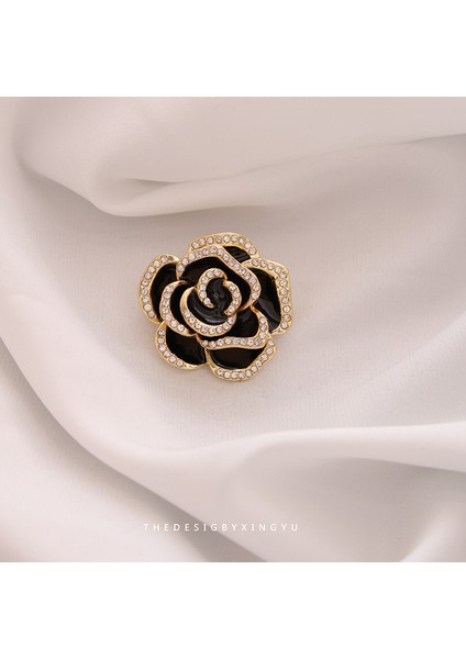 Yeni Broş Parlama Önleyici Kıdemli Işık Duygusu Lüks Tasarım Parlama Önleyici Toka Pimi Korsaj Küçük Broş Korsaj (Yurt Dışından)