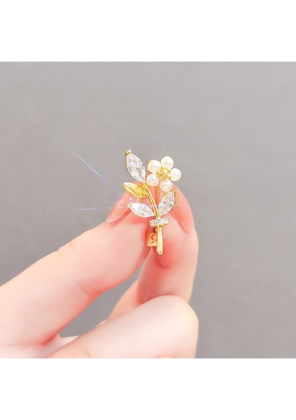 Yeni Küçük Broş Yay Parlama Önleyici Broş Yüksek Dereceli Korse Gömlek Parlama Önleyici Düğmeler Çok Yönlü Pimler (Yurt Dışından)