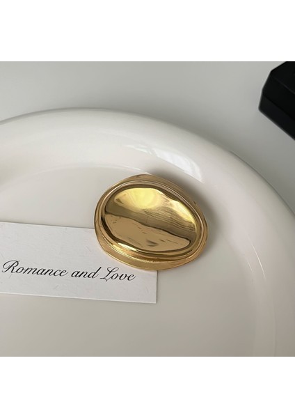 Yeni Bilezik Broş Küpe Gümüş Iğne Yağ Damlası Çiçekler Geometrik Küpe Fransız Retro Moda Mizaç Takı Broş Bilezik (Yurt Dışından)