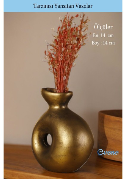 Vazo Küçük Vazo Masa Üstü Vazo Ev Dekorasyon Vazo Model 33