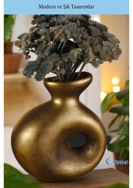 Vazo Küçük Vazo Masa Üstü Vazo Ev Dekorasyon Vazo Model 33