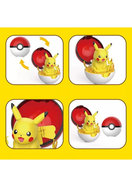 Pokemon Şekil Bulbasaur Eevee Charmander Squirtle Pikachu Piplup Cubone Mimikyu Jigglypuff Poke Topu Pokeball Oyuncak Süs Bebek (Yurt Dışından) fırsatları