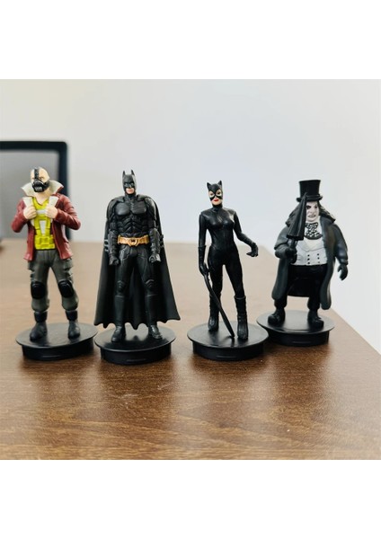 4 Stilleri Batman Topper Şekil Gevşek Heykelcik Oyuncak Özel Tahsil Masaüstü Modeli Dekorasyon Hediyeler (Yurt Dışından) modelleri