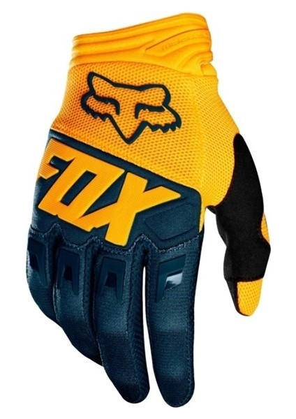 Fox Serisi Profesyonel Açık Hava Motosiklet ve Bisiklet Sürme Tam Parmak Eldivenleri (Yurt Dışından)