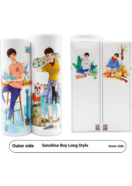 Ilkokul Öğrenci Kırtasiye Kutusu Kalem Kutusu Plastik Kalem Kutusu (Yurt Dışından)