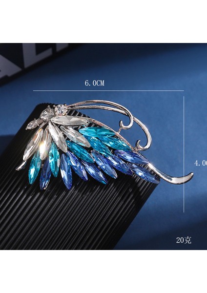 Yeni Broşlar Gelişmiş Kadın Mizaç Duygusu Çiçek Bitki Broş Niş Tasarım Zarif Pin Takım Elbise Aksesuarları (Yurt Dışından)