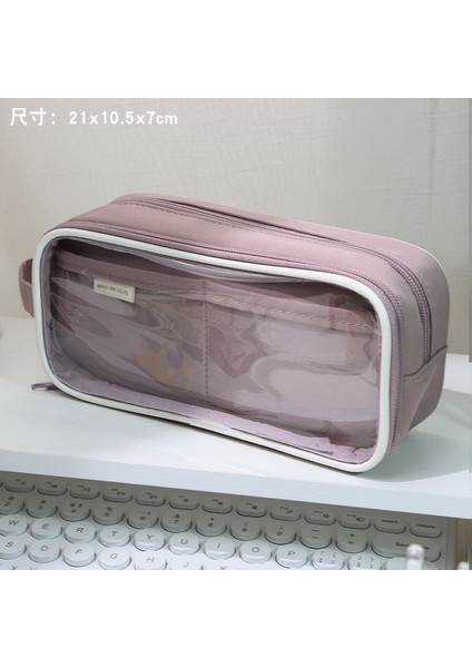 Ilk ve Ortaokul Öğrencileri Kırtasiye Kalem Kutusu Büyük Kapasiteli Kırtasiye Kutusu (Yurt Dışından)