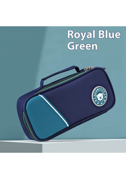 Büyük Kapasiteli Kalem Kutusu Kırtasiye Kutusu Ilkokul Öğrencileri Kalem Kutusu Taşınabilir Kalem Çantası (Yurt Dışından)