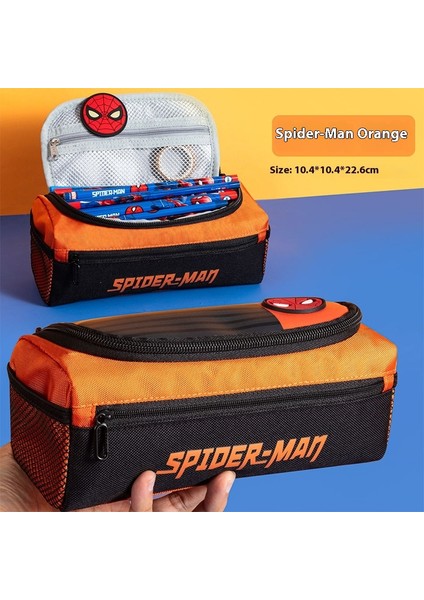 Çocuk Kalem Çantası Öğrenciler Büyük Kapasiteli Saklama Kalem Çantası Kırtasiye Çantası (Yurt Dışından)