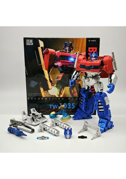 Baıweı Dönüşüm TW-1035 TW1035 Orion Pax Op Prime Robot SS112 Aksiyon Şekilli Kalıp Koleksiyonu Oyuncak Tatil Hediyesi (Yurt Dışından)