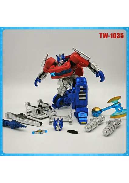 Baıweı Dönüşüm TW-1035 TW1035 Orion Pax Op Prime Robot SS112 Aksiyon Şekilli Kalıp Koleksiyonu Oyuncak Tatil Hediyesi (Yurt Dışından) fiyatları