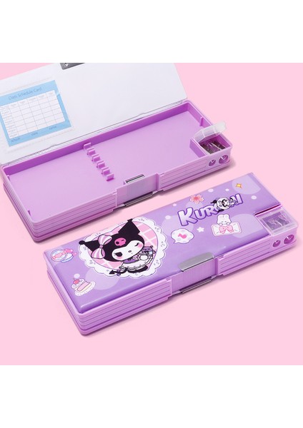 Ilkokul Öğrencileri Için Çift Taraflı Manyetik Kapaklı Kalem Kutusu (Yurt Dışından)