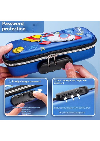 Büyük Kapasiteli Kalem Kutusukod Kilitli Kırtasiye Çantası (Yurt Dışından) fırsatları