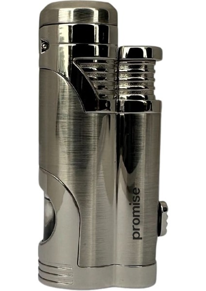 3 Torch Pürmüz Gunmetal Puro Çakmağı