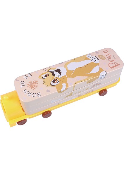 Trainwreck Kalem Kutusu Ilkokul Öğrencisi Çift Katlı Kırtasiye Çantası (Yurt Dışından)