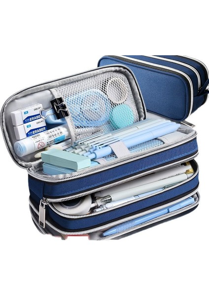 Çok Fonksiyonlu Kırtasiye Kutusu Büyük Kapasiteli Kalem Kutusu (Yurt Dışından)