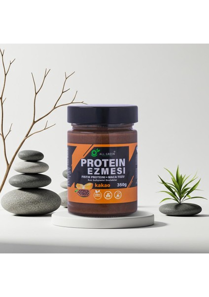 Protein Fıstık Ezmesi, Maca Kökü Tozu ve Kakaolu – Doğal Güç, Performans ve Kas Desteği!