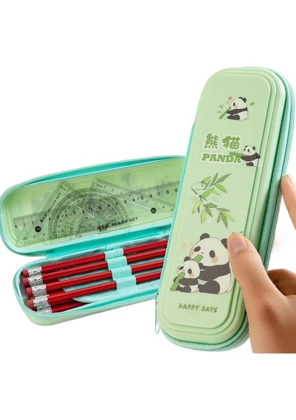Karikatür Kalem Çantası Ilkokul Öğrencileri Büyük Kapasiteli Kırtasiye Çantası (Yurt Dışından)