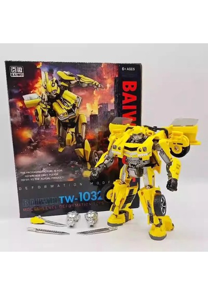 Baıweı Dönüşüm TW1032 TW-1032 Bee Rise Of The Beasts Film 7ko SS100 Film Aksiyon Figürü Robot Koleksiyonu Orijinal Kutusu (Yurt Dışından) fiyatları