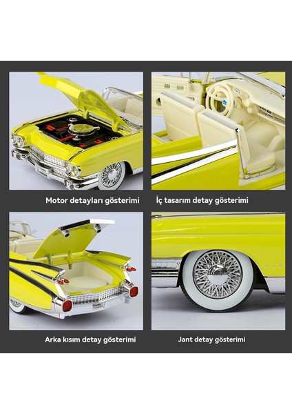 Araba Modeli 1:24 Caddy Büyük Roket Cabrio Alaşımlı Spor Araba Modeli Satılımlar (Yurt Dışından) fırsatları