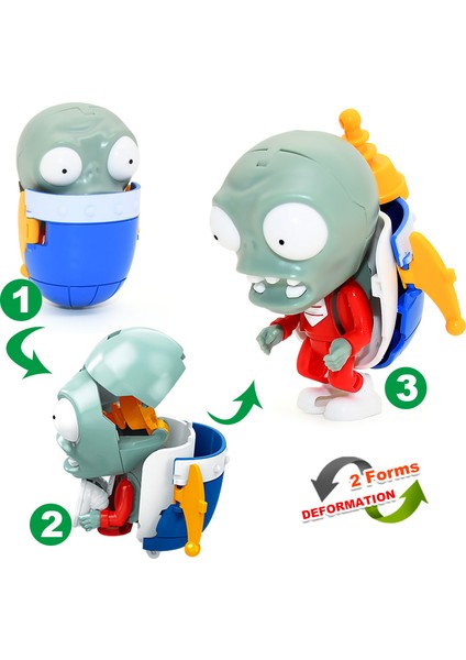 Yumurta Şekli Dönüşüm Montaj Deformasyon Oyuncaklar Boys Bebek Pvz Bitki Vs. Zombi Avcı Pvc Eylem Şekilli Kalıp Çocuk Hediye (Yurt Dışından) fırsatları