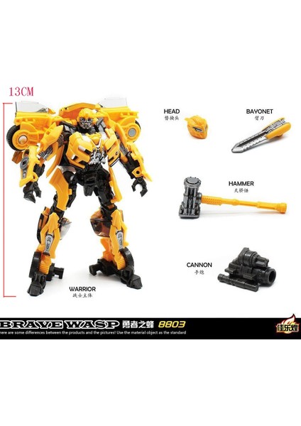Dönüşüm Oyuncaklar Baıweı TW1025 SS49 Sarı Arı Hornet Savaşçı Film Aksiyon Alaşım Şekil Robot Beetle Deformasyon Modeli Hediyeler (Yurt Dışından) fırsatları